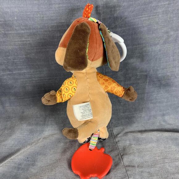 LAMAZE Disney Lion King Clip and Go 9” Timon Baby Toy Stuffed Plush Crinkle Toy - Picture 2 of 6